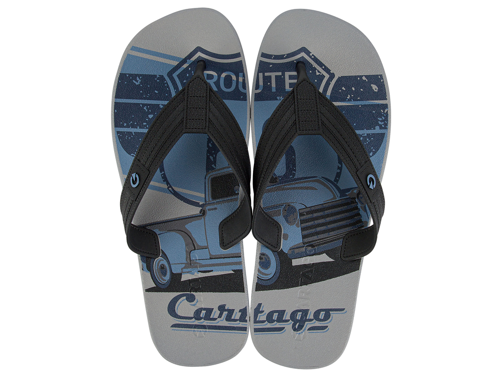 SANDALIAS HOMBRE CARTAGO GRIS AZUL DAKARPLUS - 1