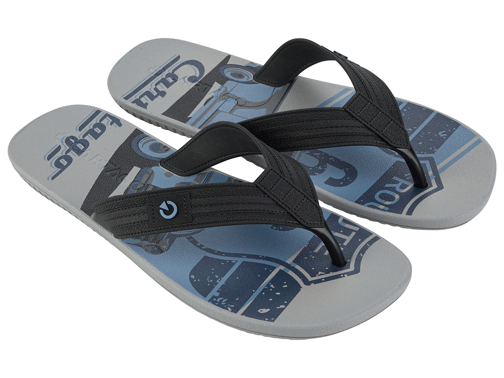 SANDALIAS HOMBRE CARTAGO GRIS AZUL DAKARPLUS - 2