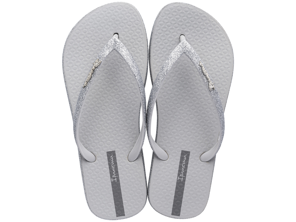 SANDALIAS MUJER IPANEMA GRIS MAXI GLOW - 1