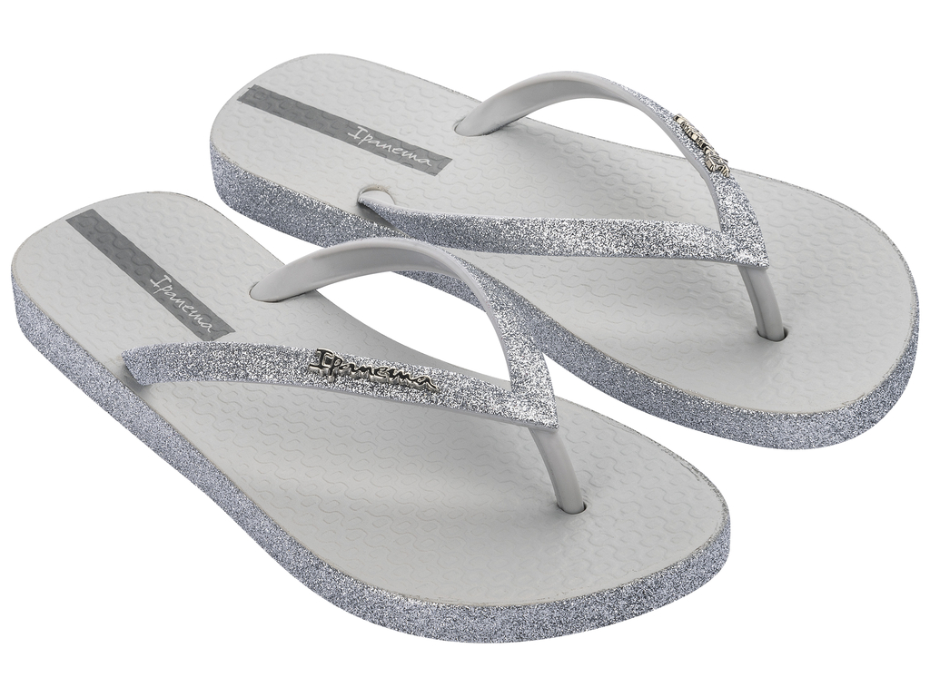SANDALIAS MUJER IPANEMA GRIS MAXI GLOW - 2