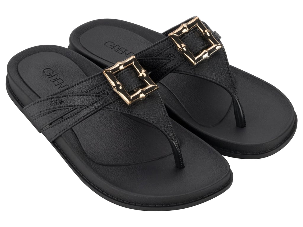 SANDALIAS MUJER GRENDHA NEGRO ABRACAR - 1