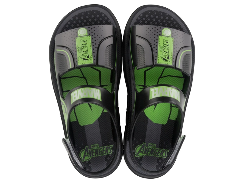 SANDALIAS UNISEX IPANEMA NEGRO INFANTIL AVENGERS - 1