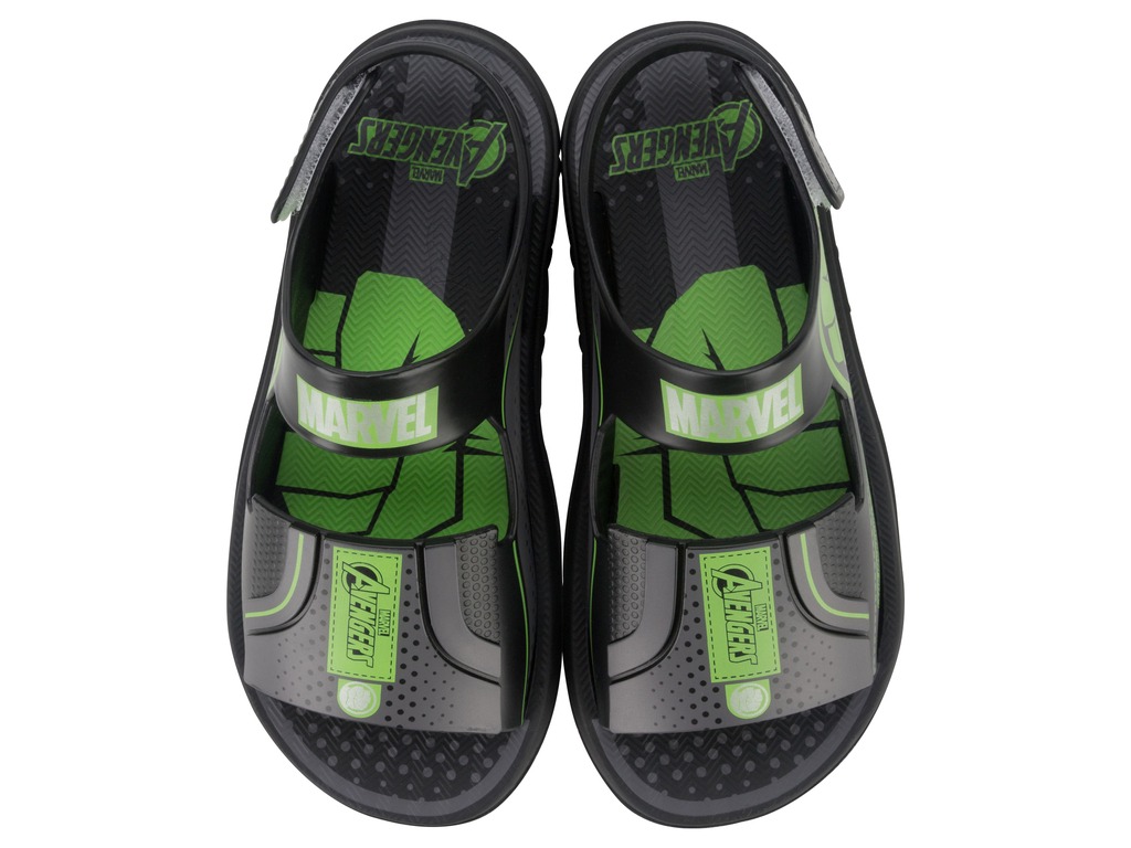 SANDALIAS UNISEX IPANEMA NEGRO INFANTIL AVENGERS - 1