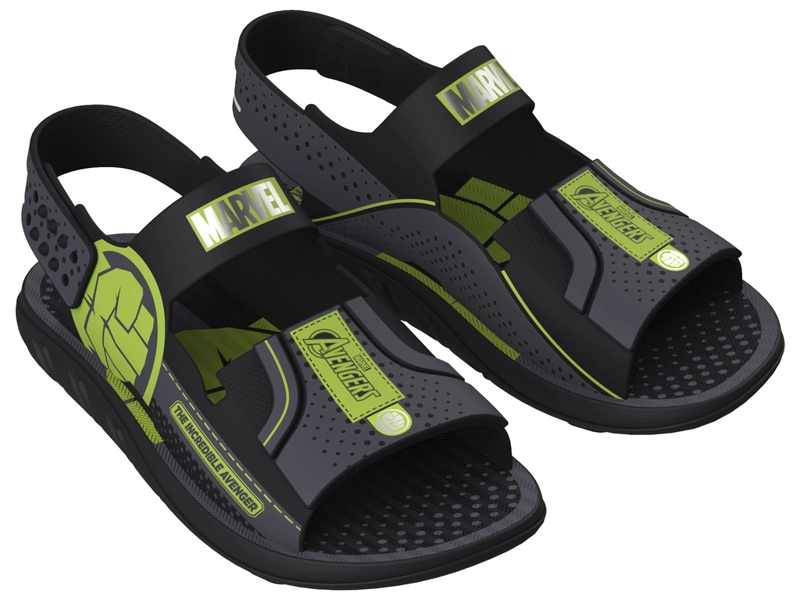SANDALIAS UNISEX IPANEMA NEGRO INFANTIL AVENGERS - 2