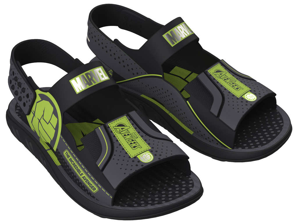 SANDALIAS UNISEX IPANEMA NEGRO INFANTIL AVENGERS - 2