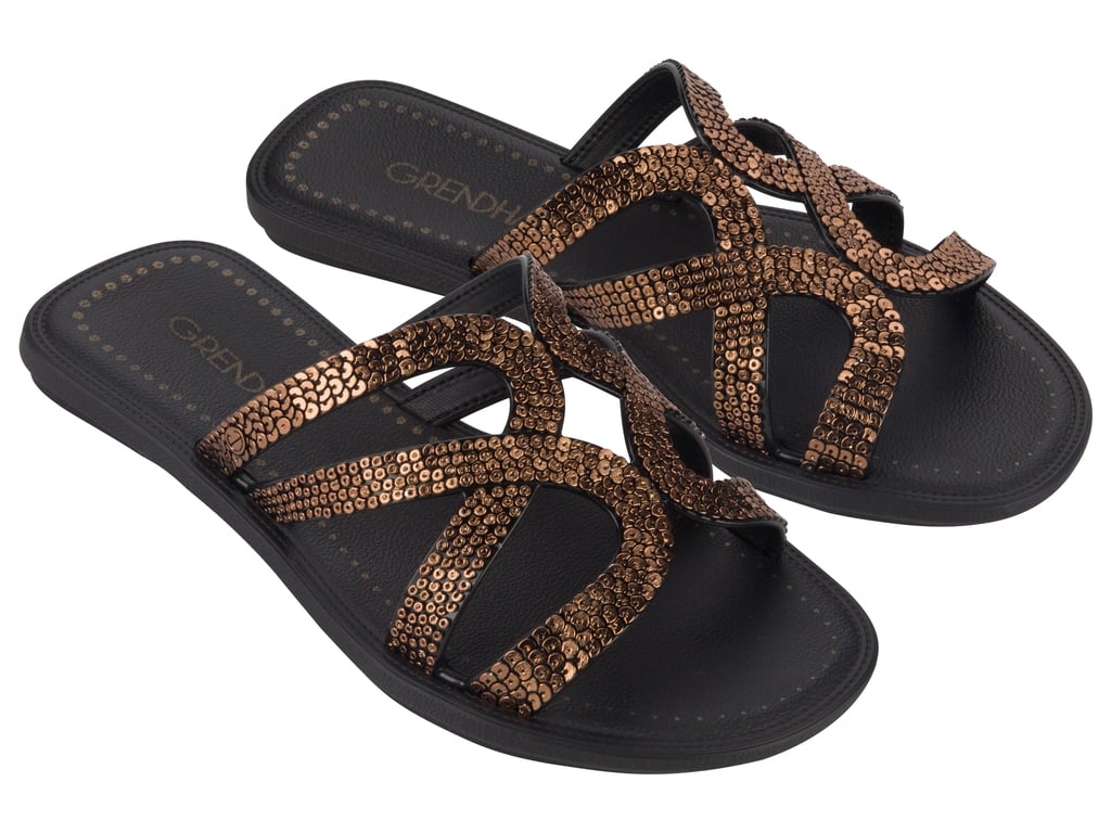 SANDALIAS MUJER GRENDHA NEGRO BURITI - 1