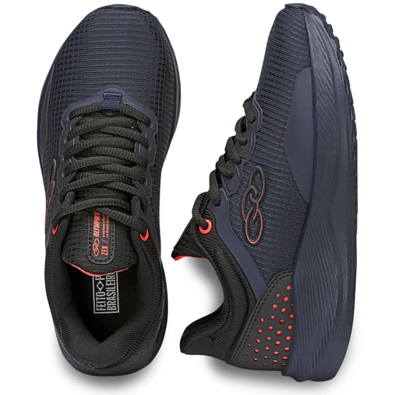 ZAPATILLAS NIÑO OLYMPIKUS NEGRO ZEX INFANTIL - 3