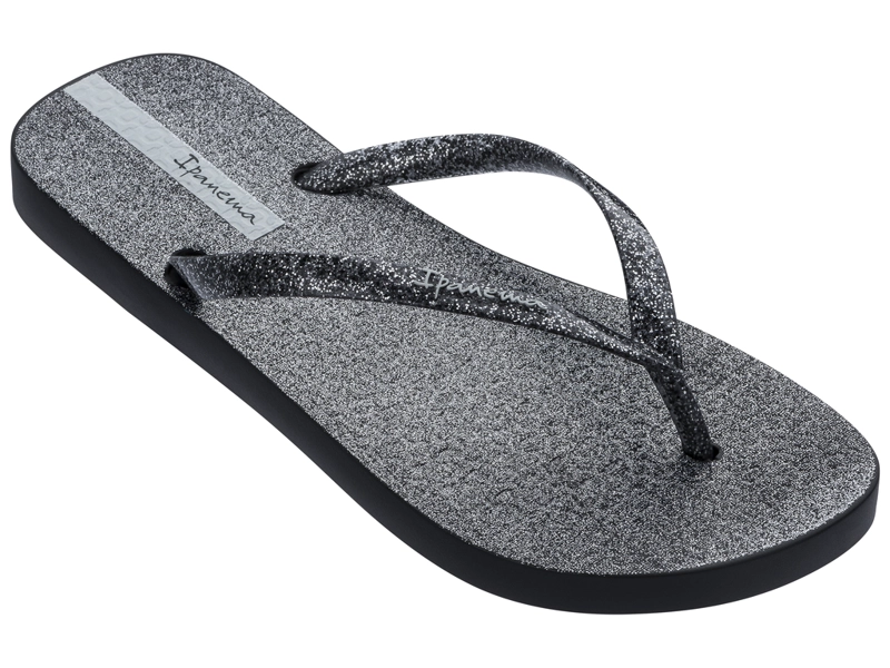 SANDALIAS MUJER IPANEMA NEGRO GLITTER - 2