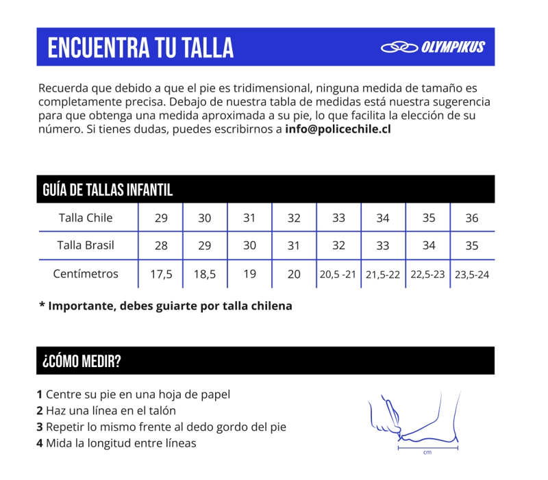 ZAPATILLAS NIÑO OLYMPIKUS AZUL CYBER 3 INFANTIL - 6