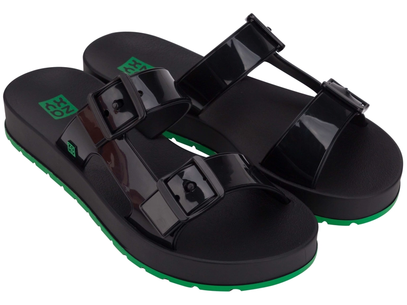 SANDALIAS MUJER ZAXY NEGRO FLASH - 1