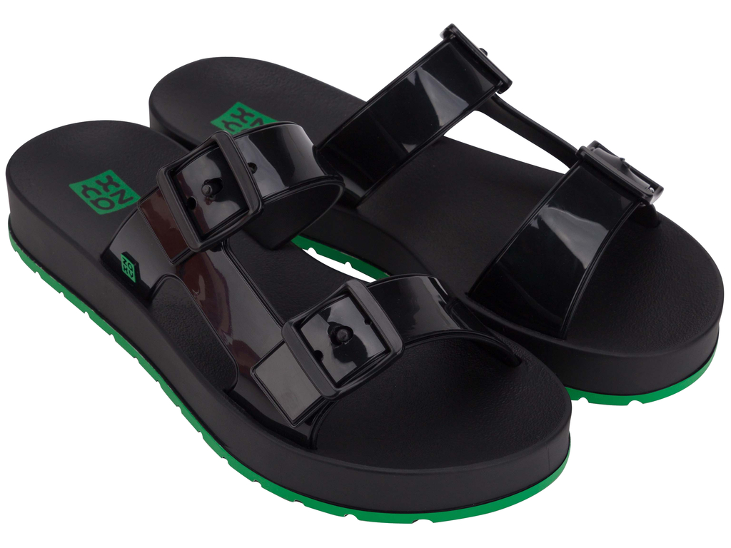 SANDALIAS MUJER ZAXY NEGRO FLASH - 1