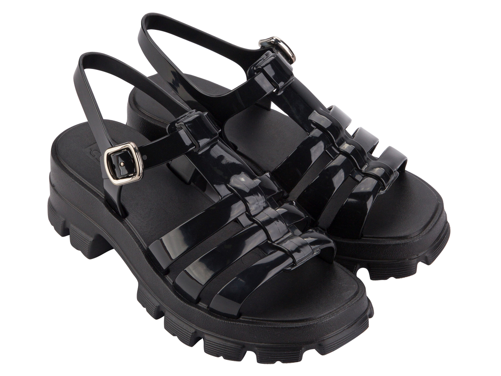 SANDALIA NEGRO MUJER POWER ZAXY - 1
