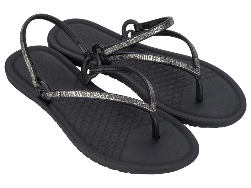 SANDALIAS MUJER GRENDHA NEGRO TODODIA - 1