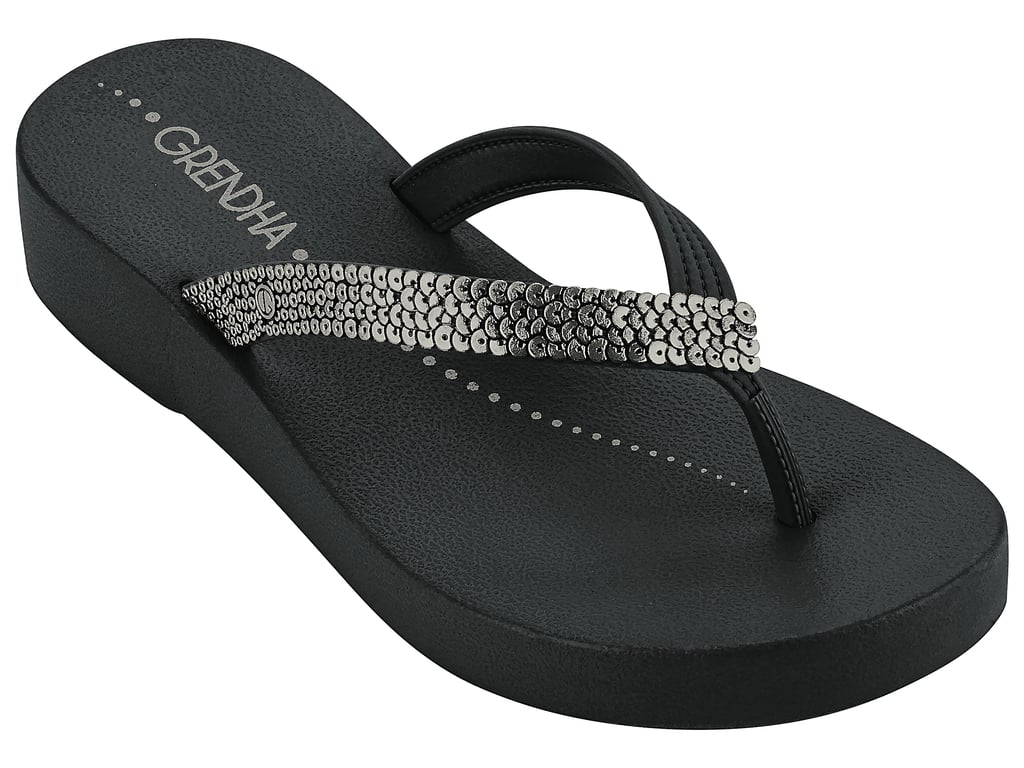 SANDALIA NEGRO MUJER COMFORT GRENDHA - 1
