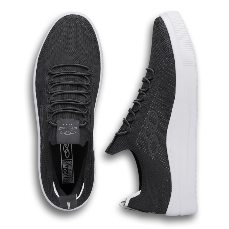 ZAPATILLAS HOMBRE OLYMPIKUS NEGRO 215G ULTRALEVE - 3