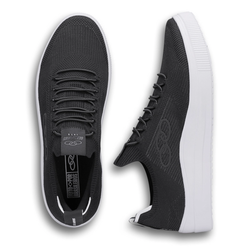 ZAPATILLAS HOMBRE OLYMPIKUS NEGRO 215G ULTRALEVE - 3