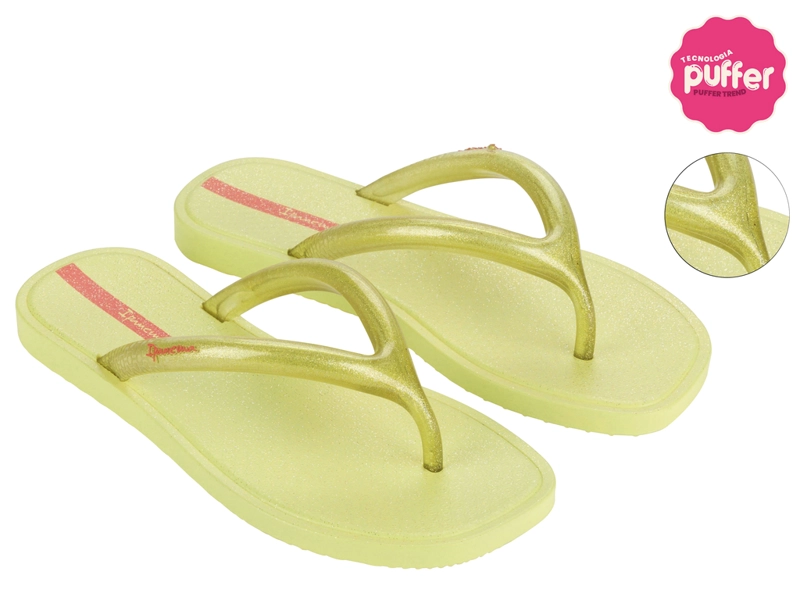 SANDALIAS MUJER IPANEMA AMARILLO PUFFER - 2