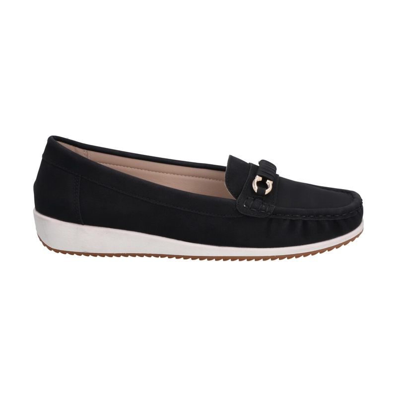 MOCASIN NEGRO MUJER LALI POLICE - 1