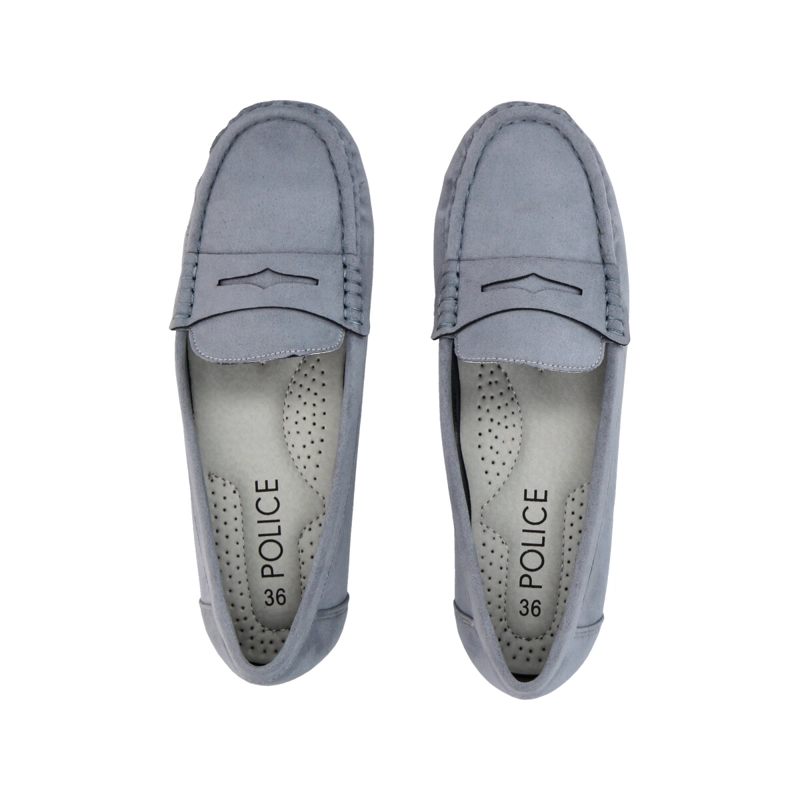 MOCASIN MUJER GRIS LALI POLICE - 2