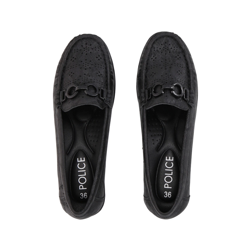 MOCASIN NEGRO MUJER LALI 3 POLICE - 2