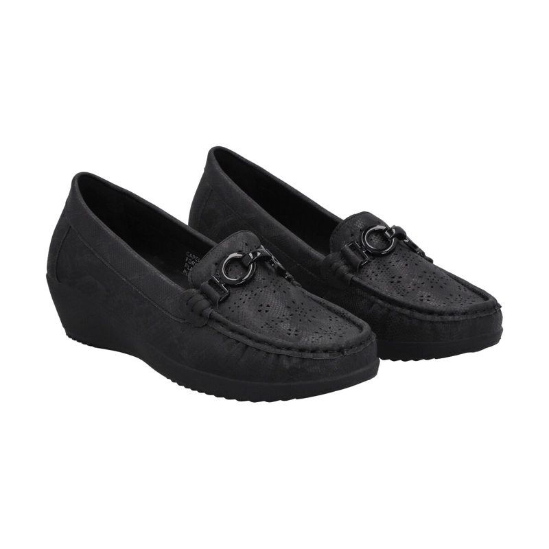 MOCASIN NEGRO MUJER LALI 3 POLICE - 5