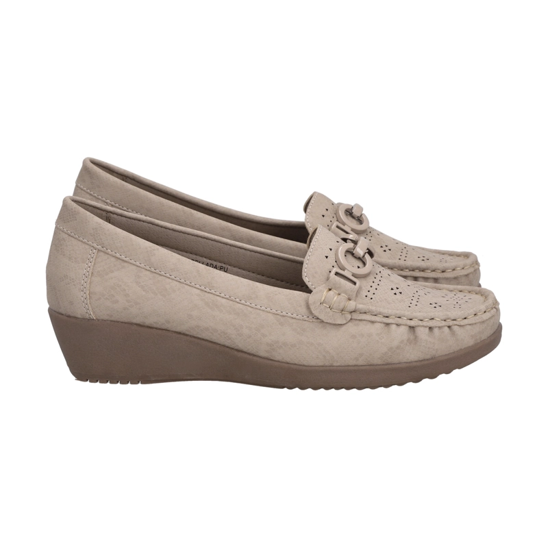MOCASIN MUJER TAUPE LALI 2 POLICE - 3