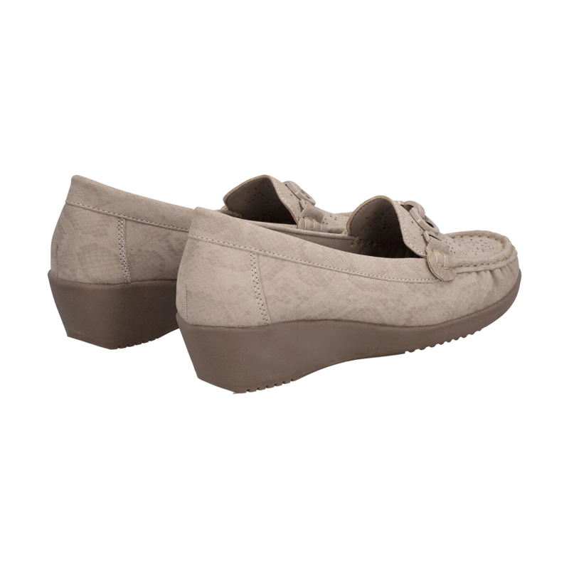 MOCASIN MUJER TAUPE LALI 2 POLICE - 4