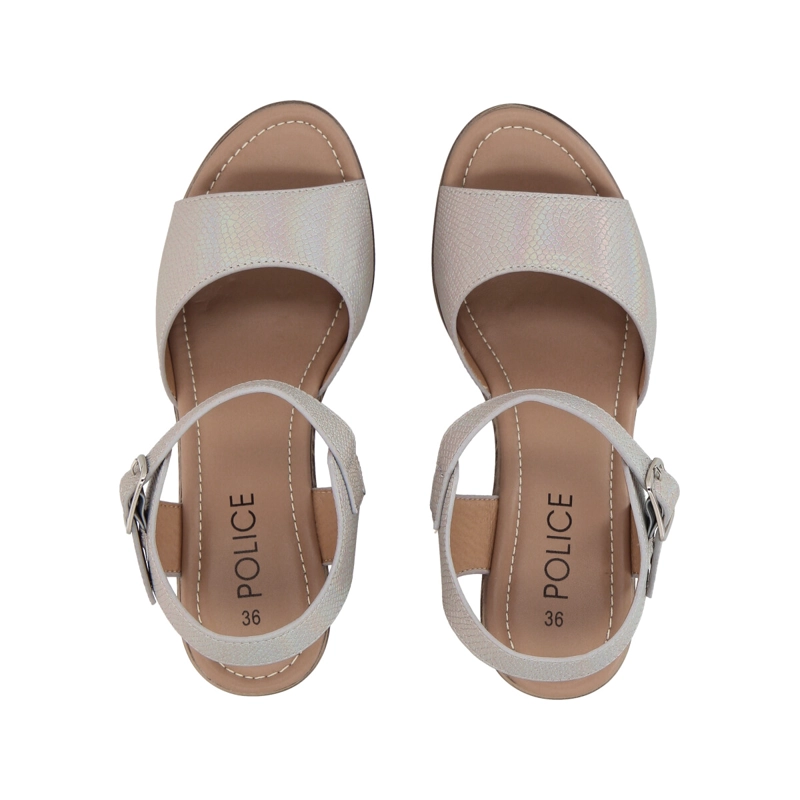 SANDALIAS MUJER POLICE BEIGE TRINI 032 - 2