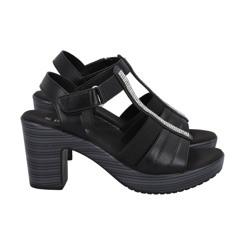 SANDALIAS MUJER POLICE NEGRO 12 TRINI - 3