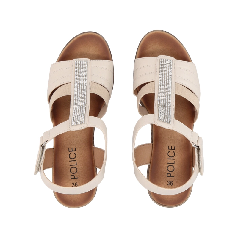 SANDALIAS MUJER POLICE BLANCO TRINI - 2