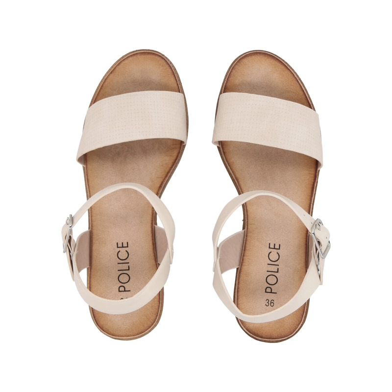 SANDALIAS MUJER POLICE BEIGE TRIXIE - 2