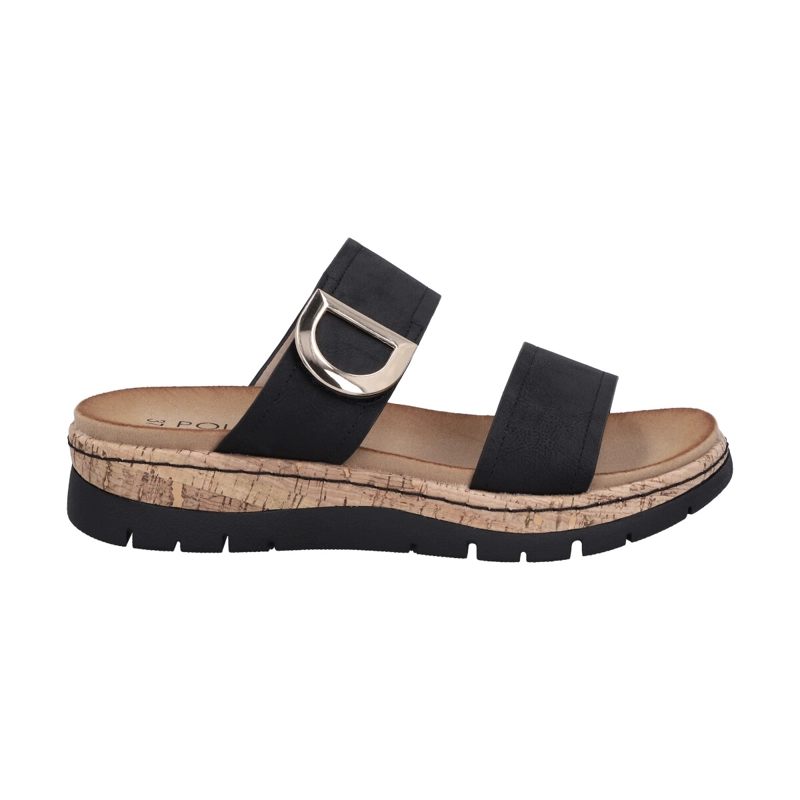 SANDALIAS MUJER POLICE NEGRO KATHE - 1