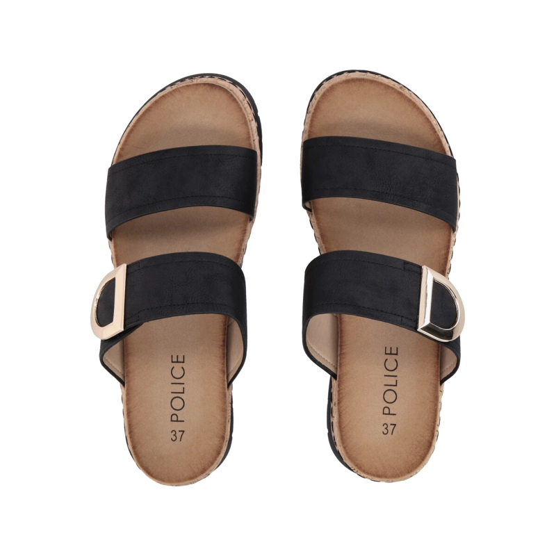 SANDALIAS MUJER POLICE NEGRO KATHE - 2