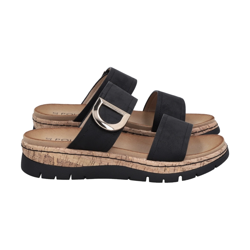SANDALIAS MUJER POLICE NEGRO KATHE - 3