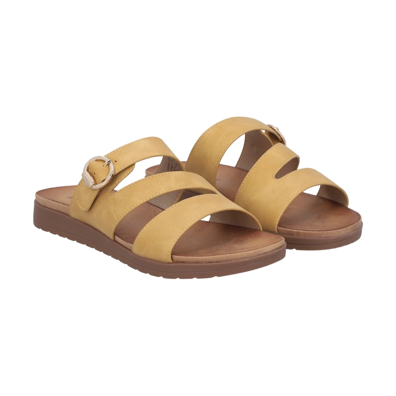 SANDALIAS MUJER POLICE MOSTAZA MIKA - 5