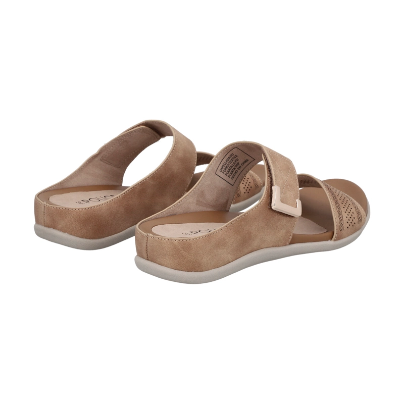 SANDALIAS MUJER POLICE CAMEL SOFI - 2