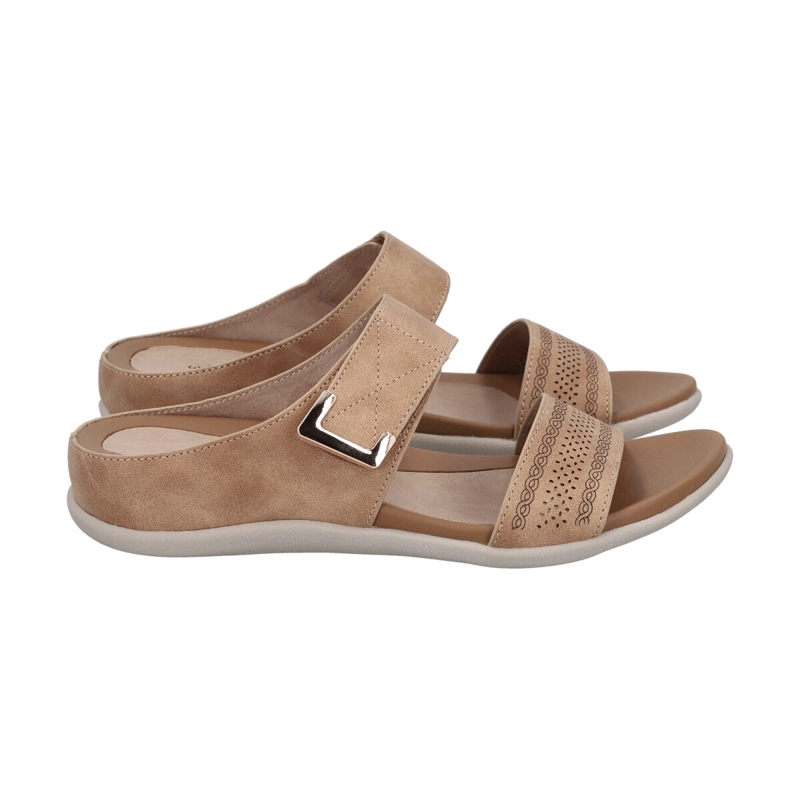 SANDALIAS MUJER POLICE CAMEL SOFI - 5