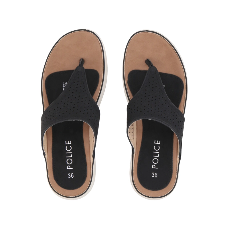 SANDALIA NEGRO MUJER JOSE POLICE - 2