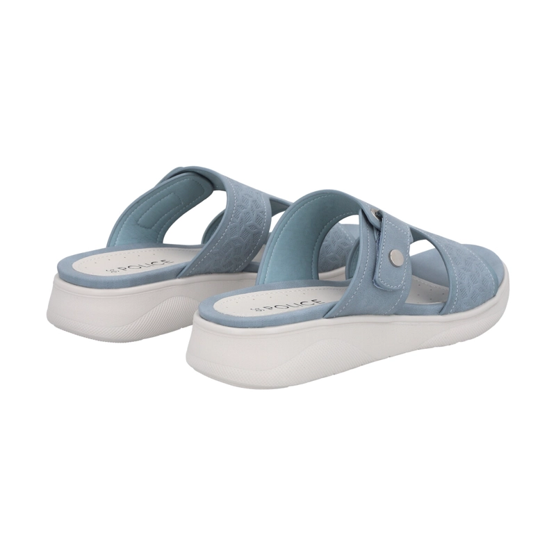 SANDALIAS MUJER POLICE AZUL ALEXA - 4
