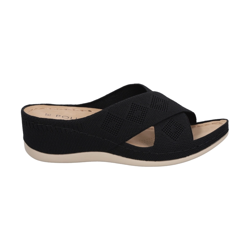 SANDALIAS MUJER POLICE JUANA NEGRO - 1