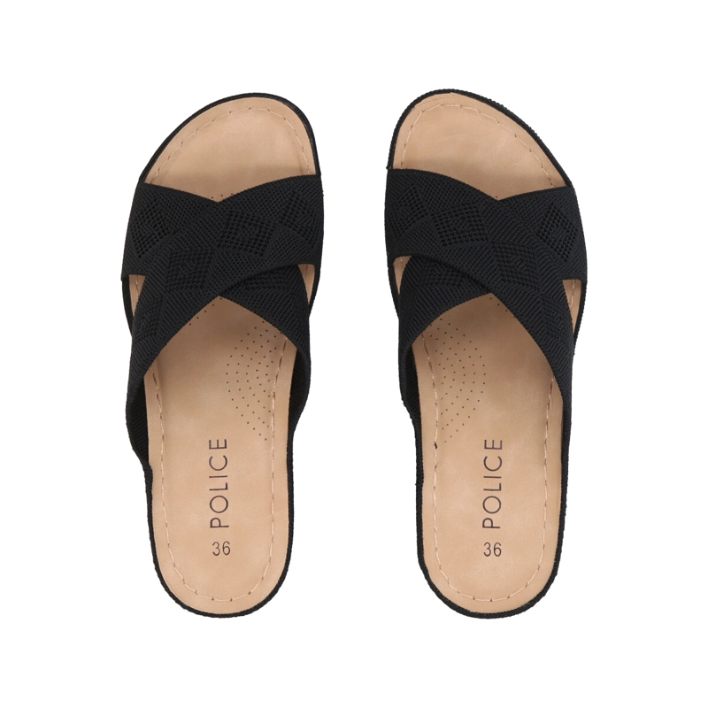 SANDALIAS MUJER POLICE JUANA NEGRO - 2