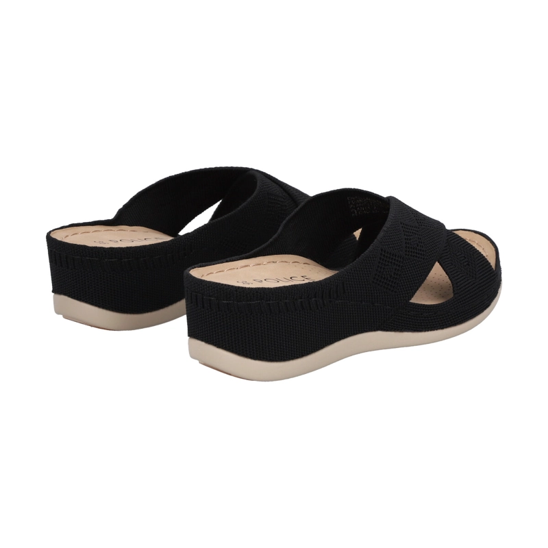 SANDALIAS MUJER POLICE JUANA NEGRO - 4