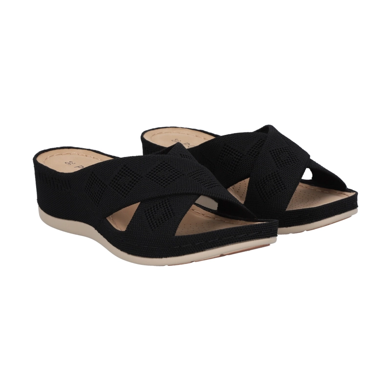 SANDALIAS MUJER POLICE JUANA NEGRO - 5