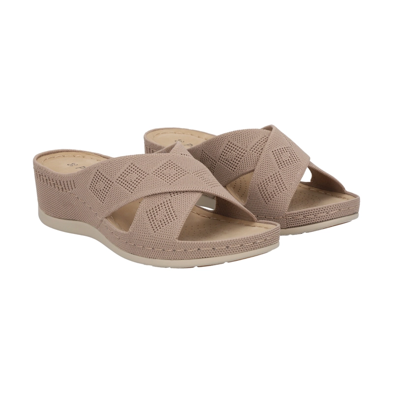 SANDALIAS MUJER POLICE CAMEL JUANA - 3