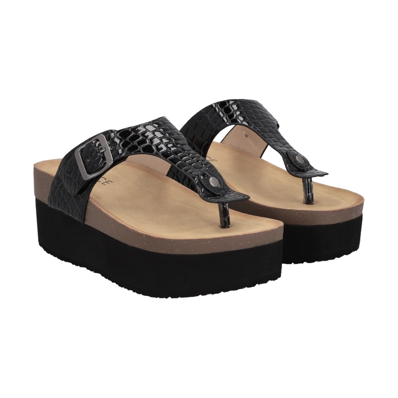 SANDALIAS MUJER POLICE NEGRO BLAKE - 5