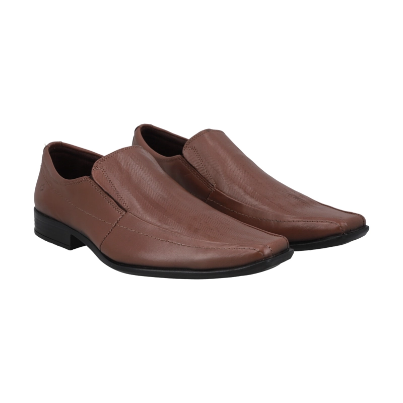 ZAPATO FORMAL HOMBRE CUERO 540 MARRON PERLATTO - 2