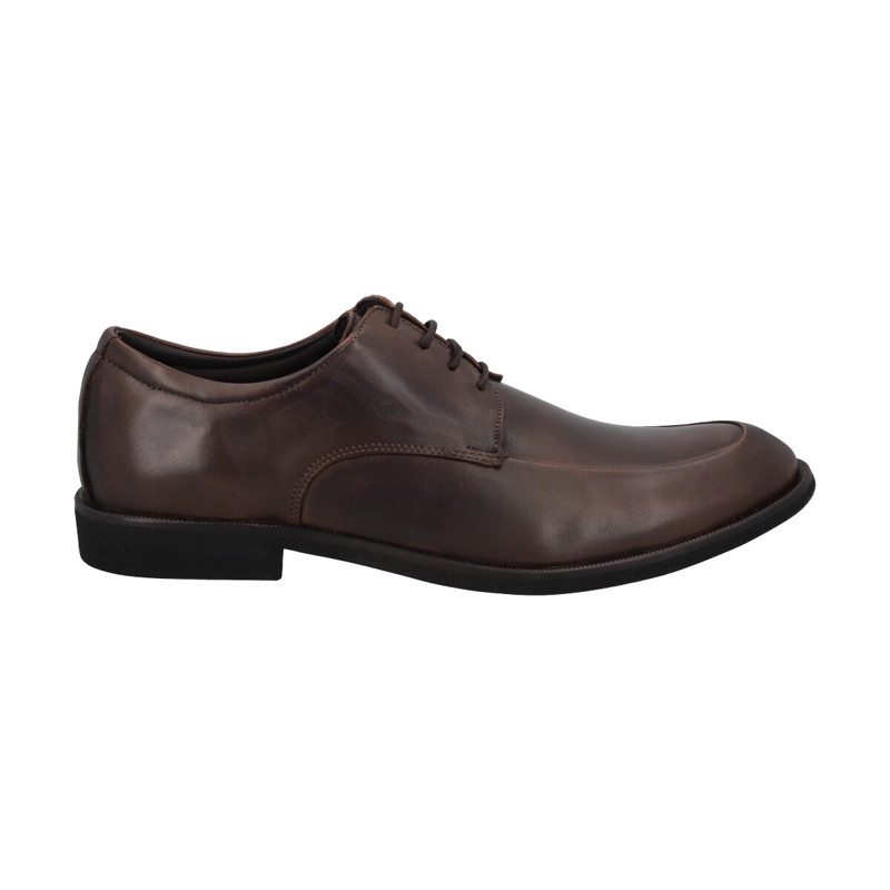 ZAPATO FORMAL HOMBRE CUERO CAFE  514  PERLATTO - 1