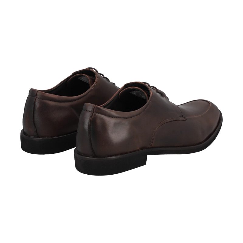ZAPATO FORMAL HOMBRE CUERO CAFE  514  PERLATTO - 2