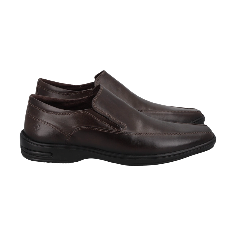 ZAPATO FORMAL HOMBRE CUERO CAFE  PERLATTO - 3