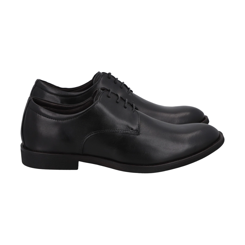 ZAPATO HOMBRE FORMAL CUERO NEGRO 505 PERLATTO - 3